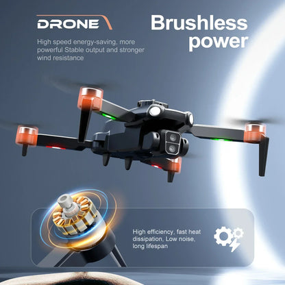 New S119 Mini Drone – 8K Dual Camera, 5G WIFI, Smart Obstacle Avoidance, FPV, Brushless Motor RC Quadcopter