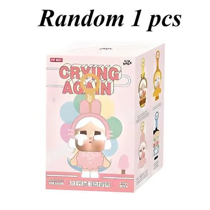 CRYBABY Tear Factory Vinyl Plush Doll – Crying Baby Blind Box Keychain & Backpack Pendant Gift