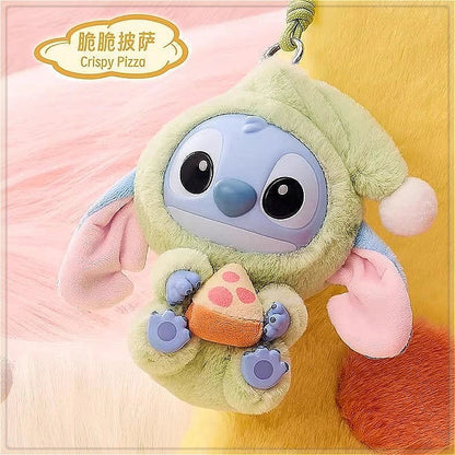 Stitch "Eat Something Before Sleep" Series Vinyl Blind Box – Cute Plush Doll Pendant Ornament, Kawaii Surprise Toy Gift