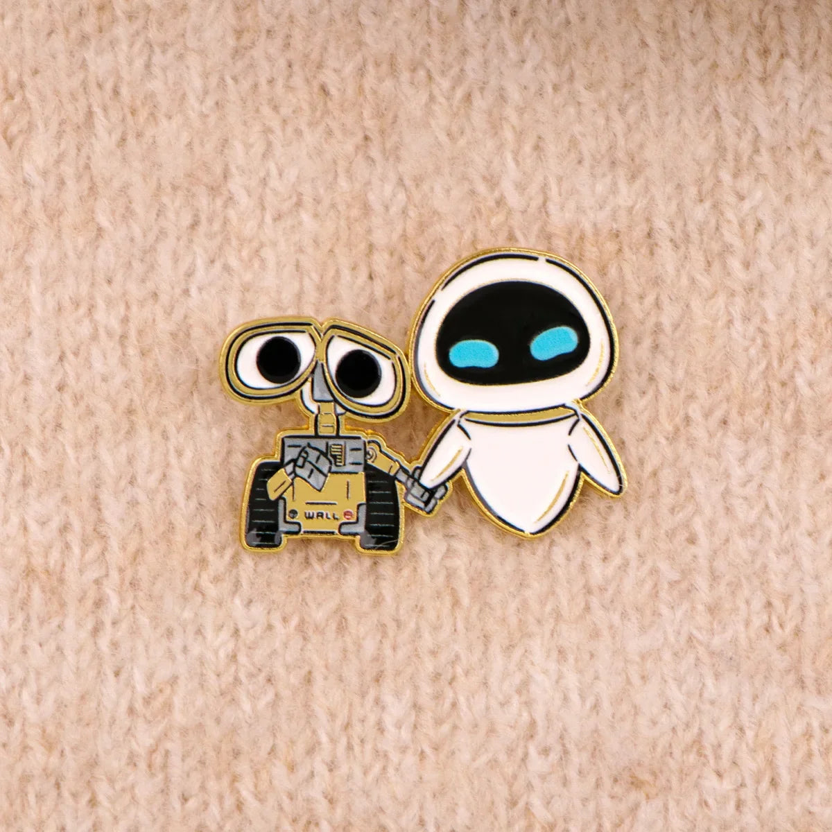 Cute Robot Enamel Pin - Cartoon Lapel Brooch for Coats, Clothing & Gifts