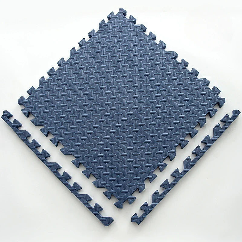 12pcs Foam Baby Play Mat – Soft Interlocking Puzzle Floor Tiles for Kids, Exercise & Play Rug 30x30x1cm