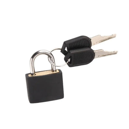 23mm Mini Coloured Padlock | Small Suitcase, Cabinet, Bookbag, Luggage & Home Ornament Lock for Travel Supplies