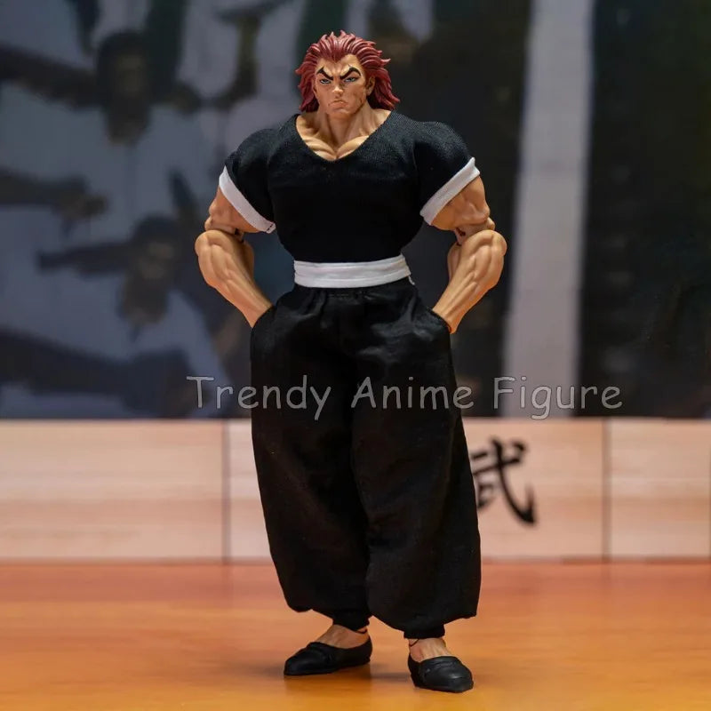 ST Baki Hanma Son of Ogre Action Figure — Yuujiro Hanma PVC Movable Anime Model Toy