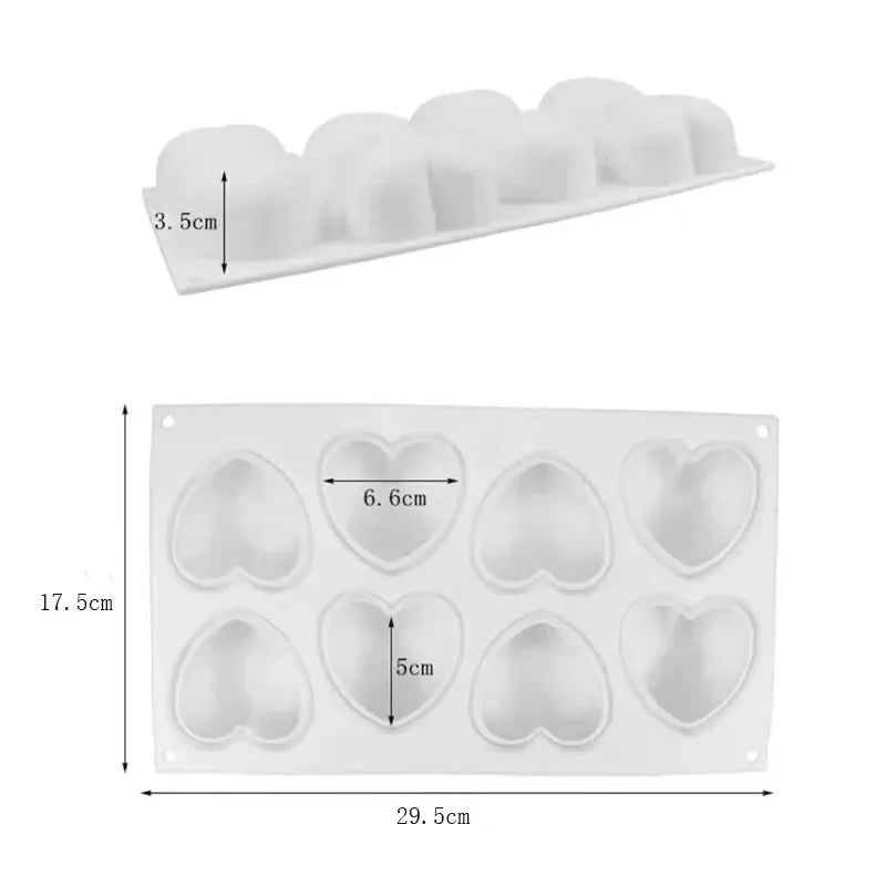 3D Fruit Shape Silicone Cake Mold — French Dessert Baking Tools for Brownies, Mousse & Pastry Decoration