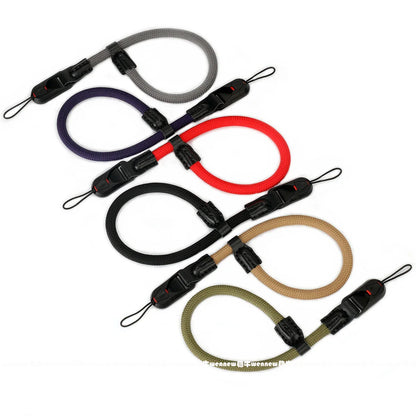 Nylon Rope Sling Quick Release Camera Strap – Wrist & Neck Shoulder Strap for Fujifilm, Sony, Nikon, Canon & Leica Mirrorless Cameras