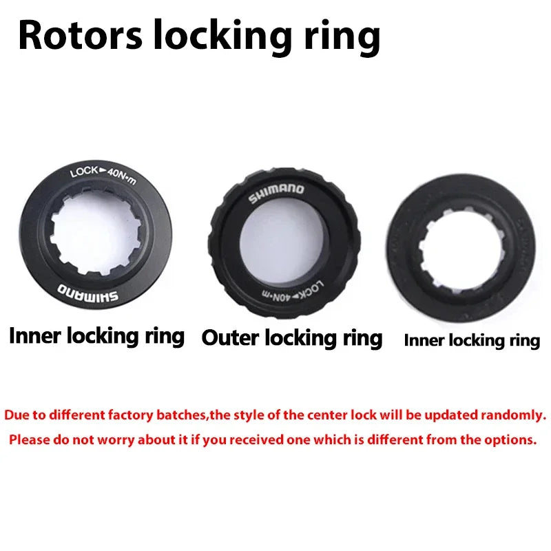 Shimano DEORE XT MT800/MT900 Center Lock Ice Technologies Freeza Disc Brake Rotor – 203/180/160/140mm
