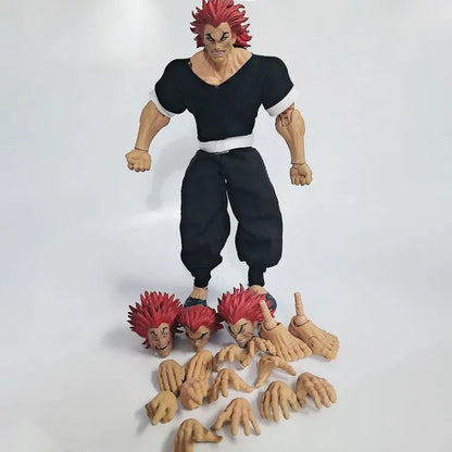 ST Baki Hanma Son of Ogre Action Figure – Hanma Yuujiro PVC Fighting Anime Model Toy Collection Gift