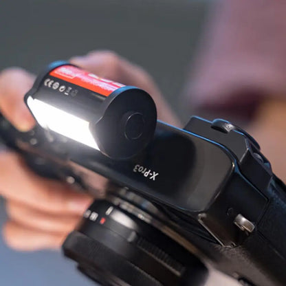 Mini Magnetic Camera Flash – 3W USB Rechargeable Portable Flash with Cold Shoe Mount for Night & Fill Light