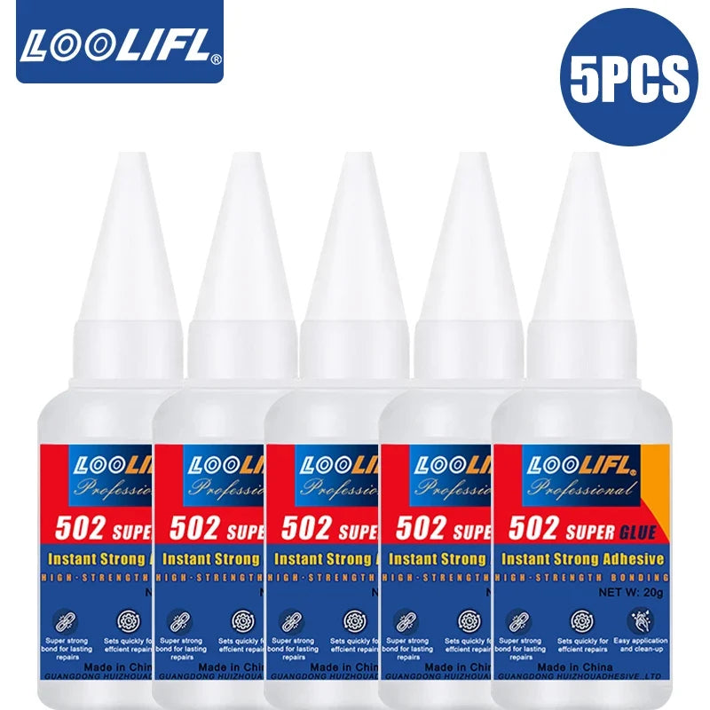 502 Super Adhesive Glue - 20g Multi-Purpose Adhesive for Metal, Plastic & DIY Repairs
