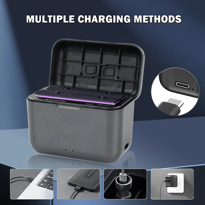 Insta360 X4 Battery 3.85V 2500mAh – Rechargeable Li-ion with Fast Charging Case & Storage Box for 360 Panoramic Action Cameras