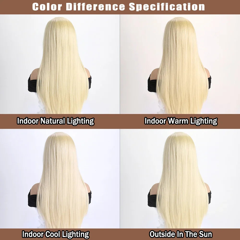 26" Long Straight Synthetic Wig – Fashion Color Wig for Women, Daily Wear, Halloween Costume, Party & Cosplay