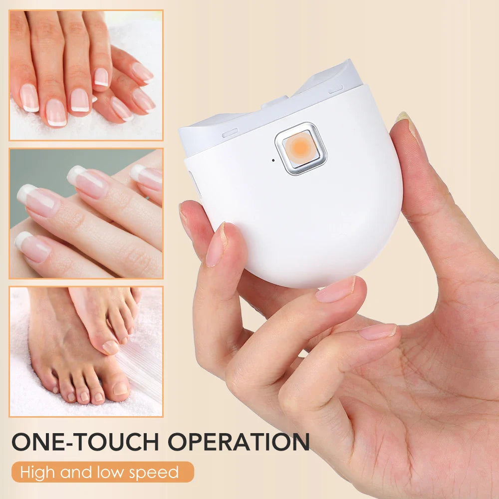 Electric Automatic Nail Clippers with Light – Trimmer Nail Cutter for Baby, Manicure & Pet Care Tools