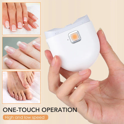 Electric Automatic Nail Clippers with Light – Trimmer Nail Cutter for Baby, Manicure & Pet Care Tools