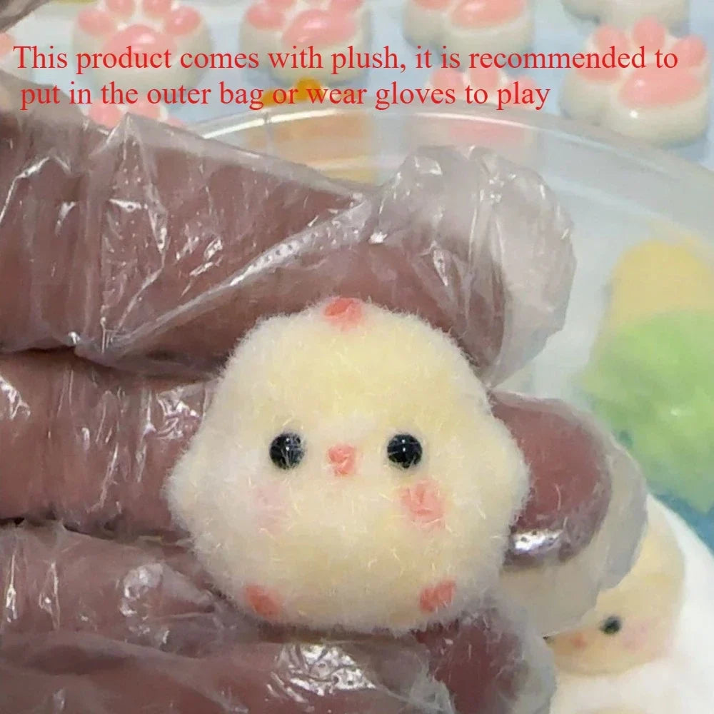 Cute Chick Squishy Stress Relief Toy - Soft Mochi Slow Rebound Fidget Gift for Kids