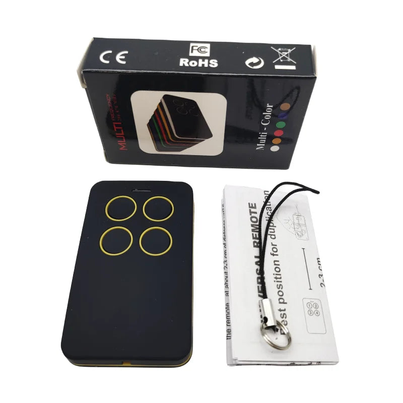 Universal Multi-Frequency 280-868MHz Garage Door Remote – Fixed & Rolling Code Duplicator
