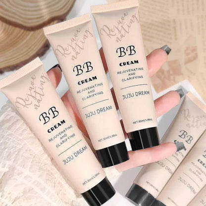 BB Cream & Isolation Liquid Foundation – Moisturizing, Oil-Control, Long-Lasting Makeup for Dry Skin, No Powder Finish