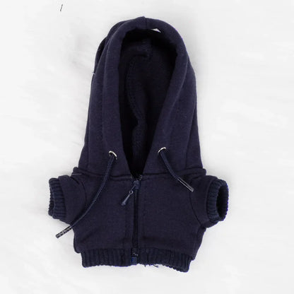 15/17cm Labubu Doll Hooded Zipper Sweatshirt Outfit Set – Stylish Ropa Accessories