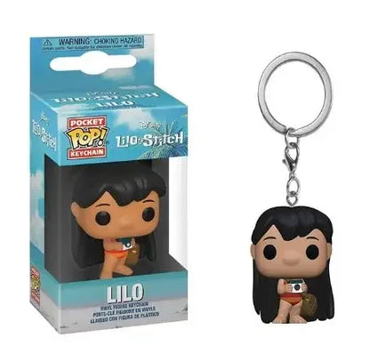 Funko Pocket Pop Keychains 22 Styles – Mickey, Minnie, Donald, Stitch, Angel, Elvis, Lilo & Scrump Vinyl Figure Toys