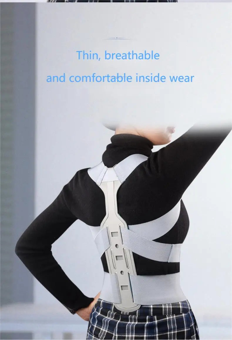 Adult Back Orthosis Posture Corrector — Adjustable Anti-Humpback Improver for Men & Women | Invisible Upper Back Support