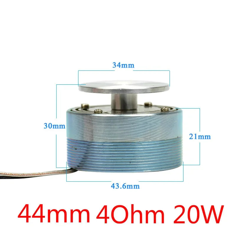 AIYIMA Portable Audio Speaker — 25W/20W Full Range 4Ω/8Ω Vibration Bass Speaker, 44/50MM Resonance Altavoz Portátil