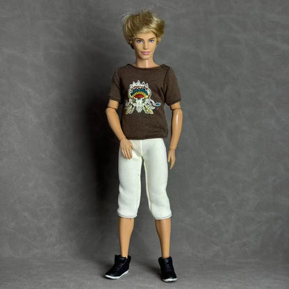 30cm Male Anime Doll Clothes – 1/6 BJD Fashion Casual Suit for KEN Dolls, DIY Reborn Toy Accessories & Gifts