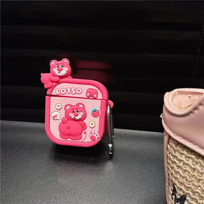 3D Cartoon Silicone Case for AirPods 1/2/3 & Pro 2 — Protective Wireless Earphone Charging Cover