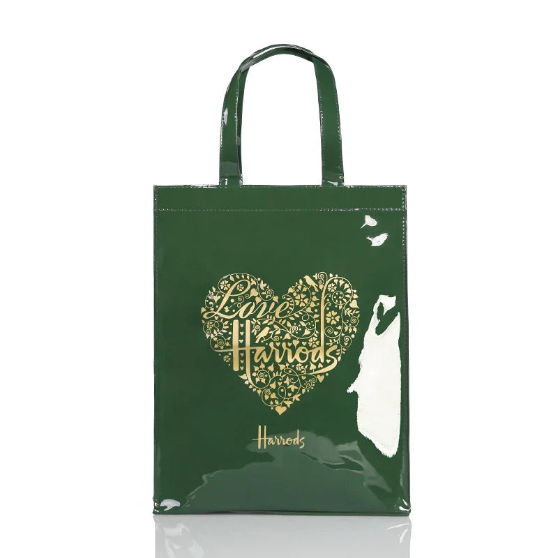 Simple Stylish PVC Reusable Shopping Bag – Luxury Eco-Friendly Waterproof Tote for Summer Beach