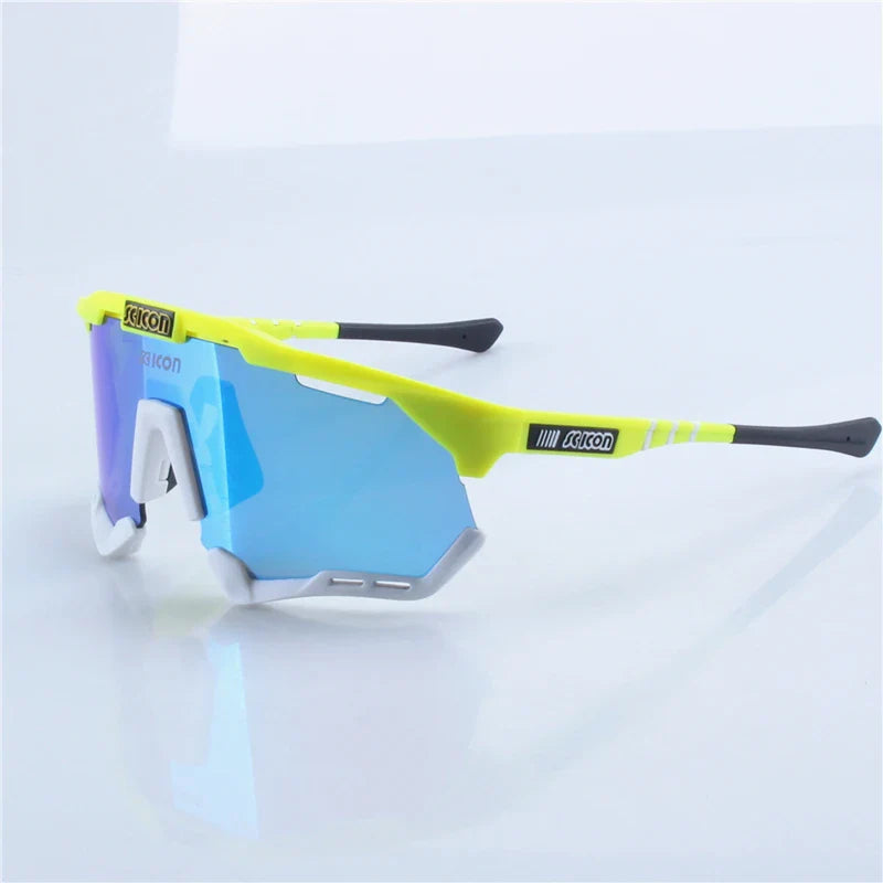 SCICON Cycling Glasses – UV400 Outdoor Sports Sunglasses for Men & Women, MTB & Road Bike Goggles Eyewear