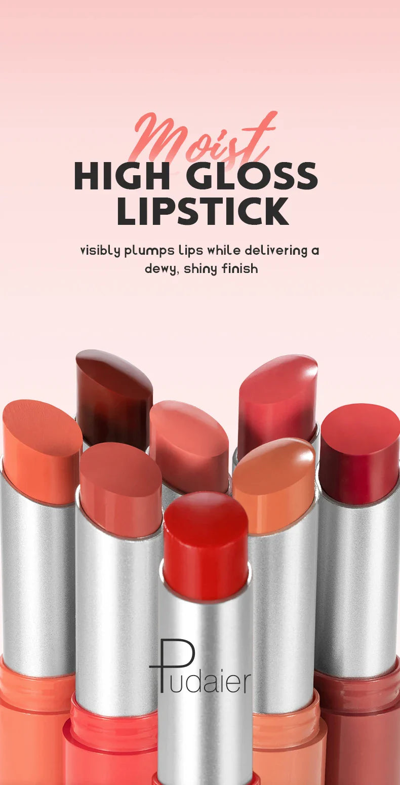 Watery Mirror Lipstick – White, Moisturizing Lip Gloss with Water-Light Shine, Non-Sticky Formula