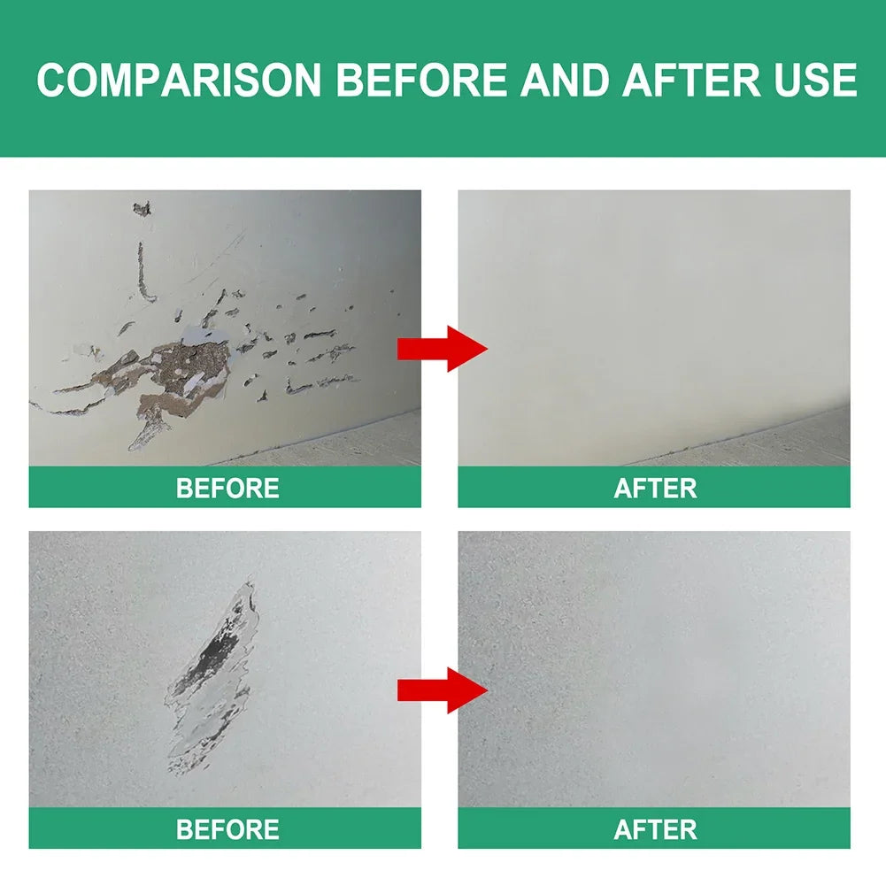 100g Multipurpose Ceramic Repair Adhesive – Strong Bonding Professional Repair Agent with Scraper for Bathroom Walls & Floors