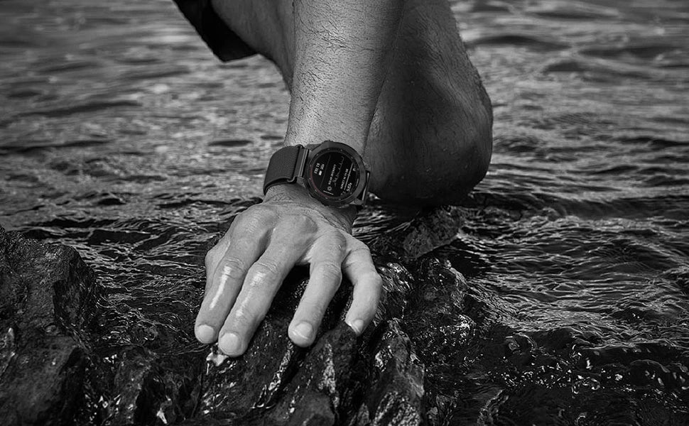 22mm QuickFit Nylon Strap for Garmin Fenix 8 7 6 5 Series, Venu 3, Tactix 7 – Parachute Style Replacement Watch Band 47mm