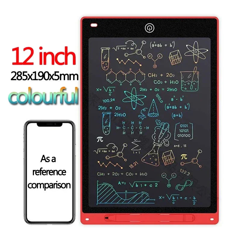 10/12 Inch LCD Writing Tablet - Drawing Board for Kids, Graffiti Sketchpad and Handwriting Blackboard, Magic Toy Gift