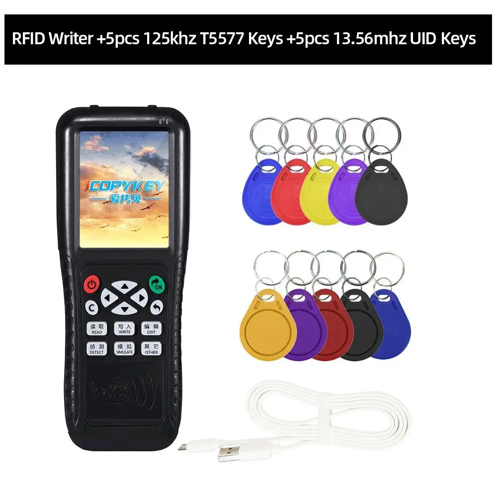 5YOA IX100 RFID Reader & Duplicator – Advanced Programmer, Copier & Writer for 13.56MHz & 125KHz Cards