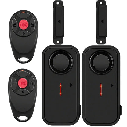 108dB Anti-Theft Door & Window Alarm Sensor – Magnetic Burglar Alert Security System for Home & Office Protection, Window Monitor Doorbell Alarm