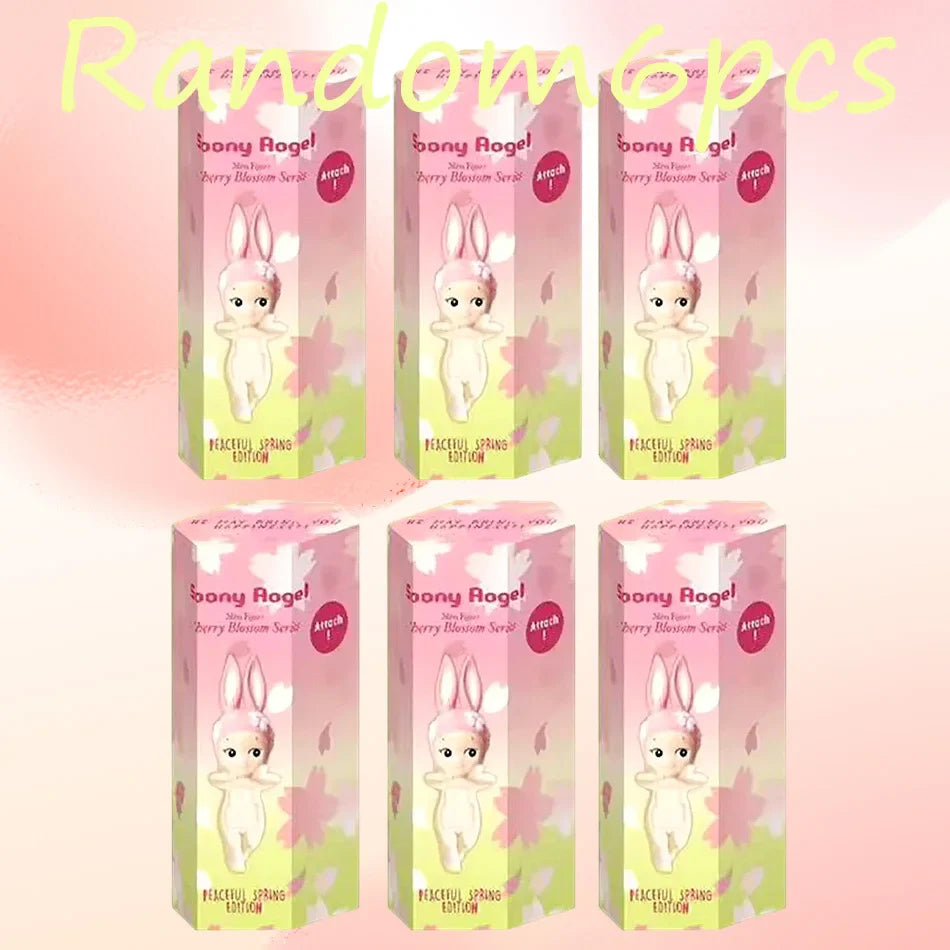 Angel Doll Cherry Blossom Night Series Blind Box | Hippers Action Figure Phone Ornament Gift