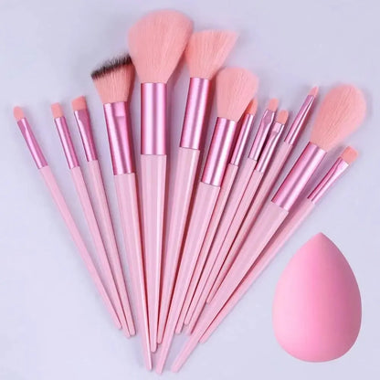 Professional Makeup Brush Set - Soft Fluffy Foundation Powder Eyeshadow Kabuki Blending Beauty Tools