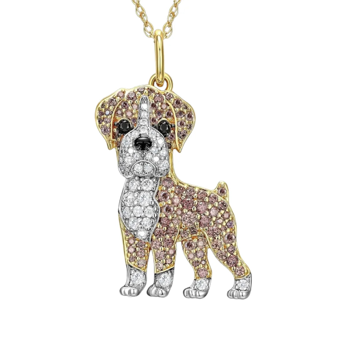 Schnauzer Dog Pendant Necklace – Cute & Elegant Puppy Jewelry for Women, Perfect Gift for Dog Lovers