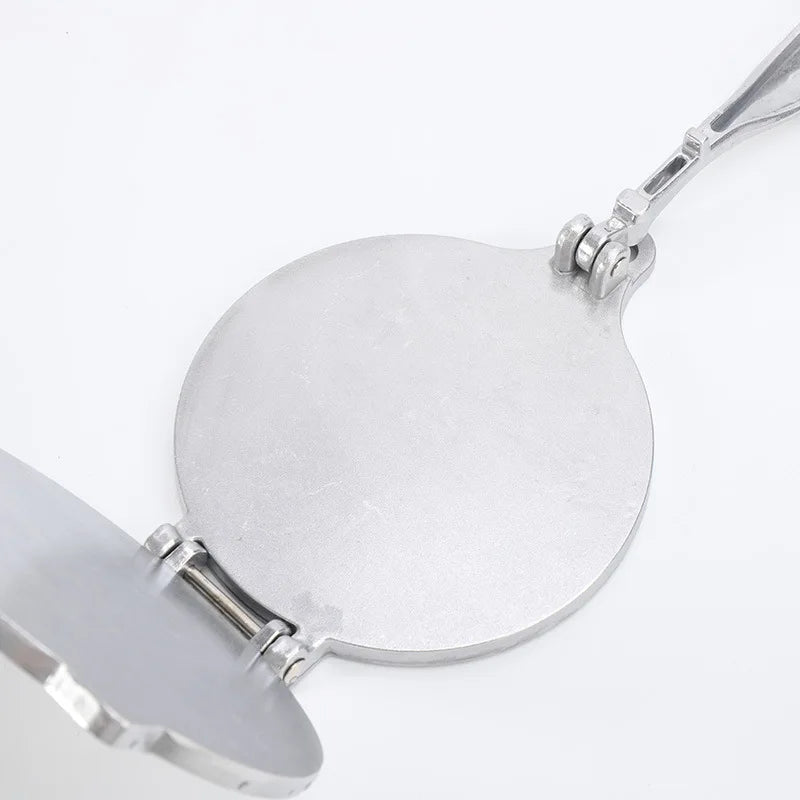 Aluminium Alloy DIY Tortilla Press Maker - Manual Corn Dough Pressing Tools for 16/20cm Tortillas - Kitchen Bakeware Cooking Accessories