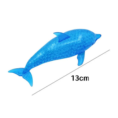 Squishy Shark & Dolphin Stress Balls – Sea Animal Squeeze Toy for Kids & Adults