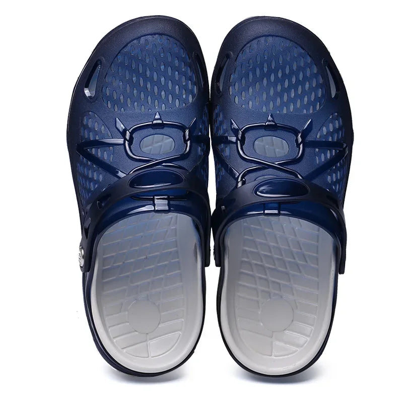 MAEDEF Men’s Summer Slippers – Anti-Slip, Wear-Resistant Comfortable Beach & Home Sandals