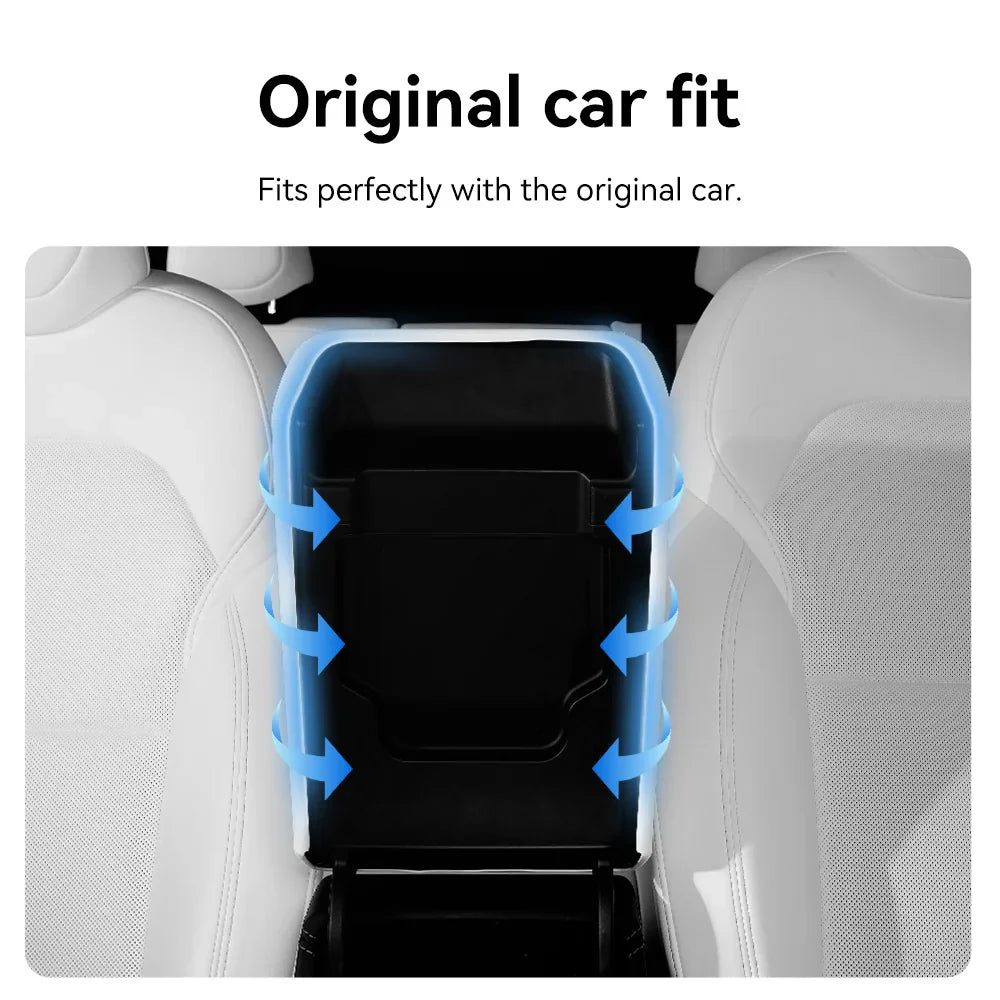 Tesla Model Y Juniper Armrest Pad 2026 TPE Center Console Cover Soft Protective Armrest Box Case Car Accessory