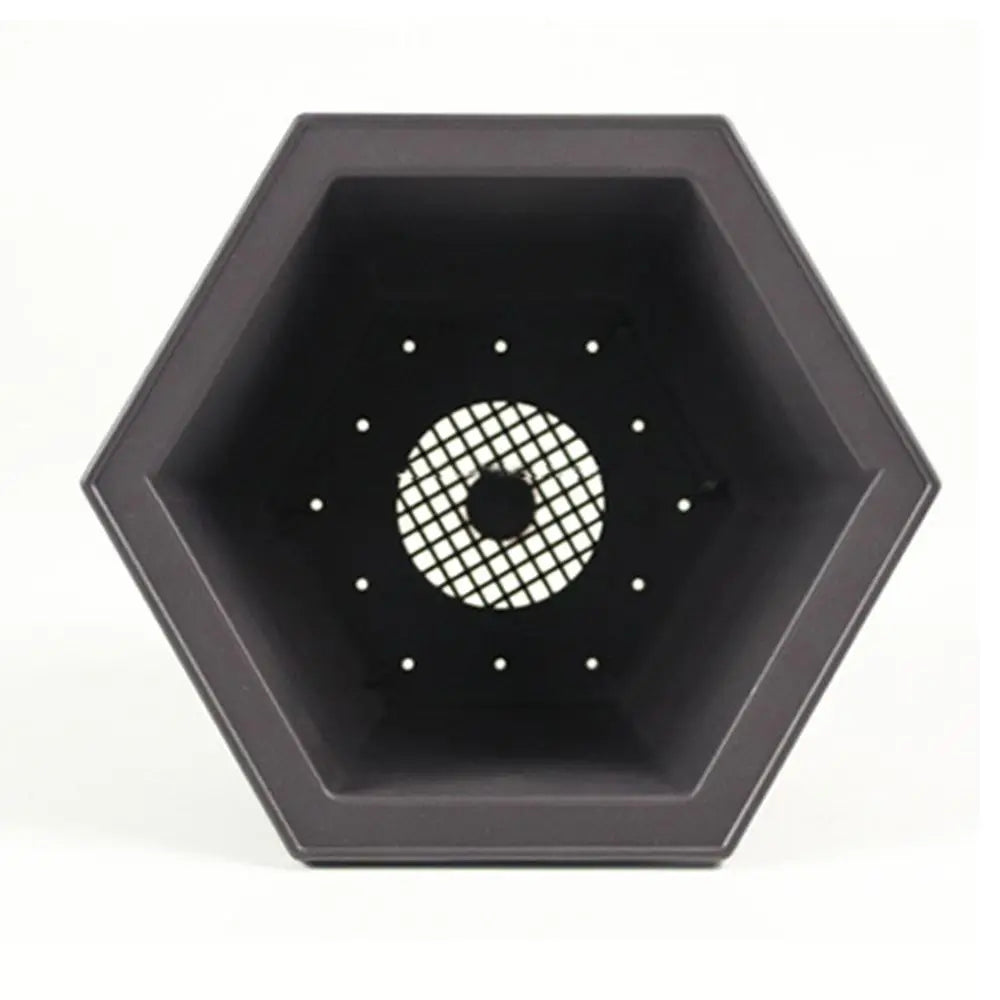 Hexagon Flower Pots – Succulent Box Planter, Plant Container for Home & Office Decor