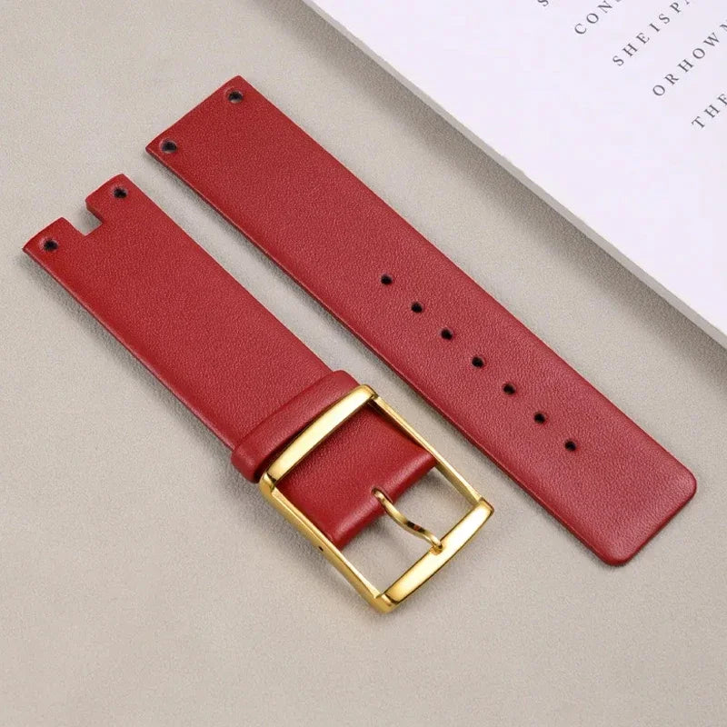 Genuine Leather Watch Band for CK K94231/K9423101 – 22mm Durable & Soft Strap for Calvin Klein Watches