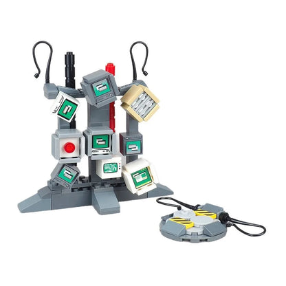 City Tech Building Blocks - Computer Control Center Model with Audio Radar & Keyboard