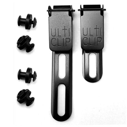 Universal Ulticlip Metal Belt Clips – Kydex Holster & Knife Clips in S and L Sizes