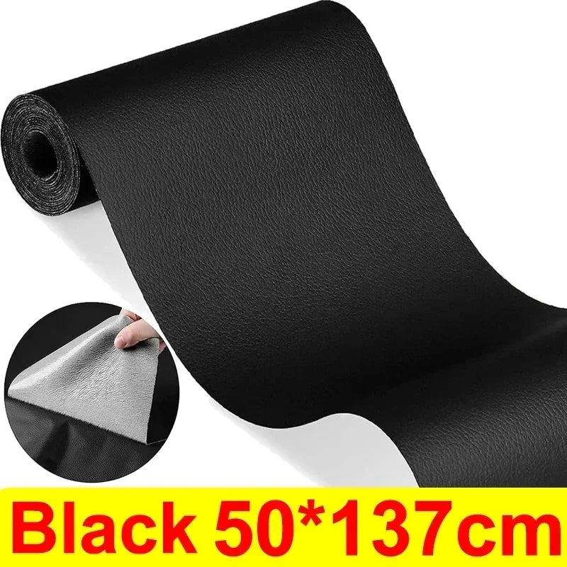 Self-Adhesive Leather Repair Tape - Cuttable Patch for Sofas, Furniture & Car Seats
