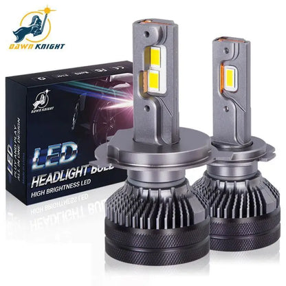 DAWNKNIGHT K5C 110W LED Headlight Bulb — 4300K Double Copper Tube for Car H1/H4/H7/H11/HB3 9005/HB4 9006