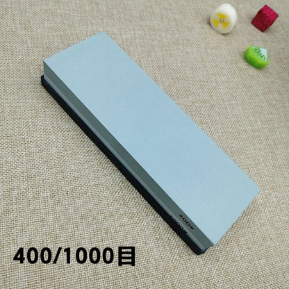 Professional Double-Sided Whetstone Knife Sharpener – Kitchen Sharpening Stone 240/600/1000/3000 Grit
