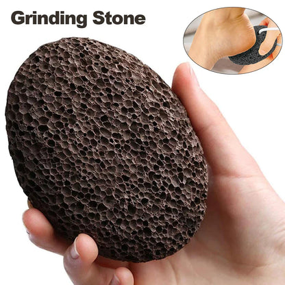 Natural Lava Pumice Stone Callus Remover — Foot, Heel & Palm Exfoliating Scrubber for Hard Skin Care