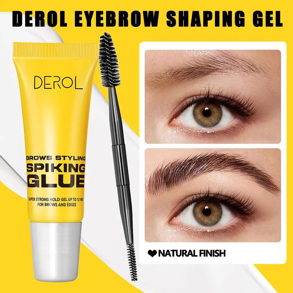 3D Eyebrow Styling Gel – Waterproof, Transparent, Quick Dry, Long-Lasting Brow Lifting Enhancer Makeup